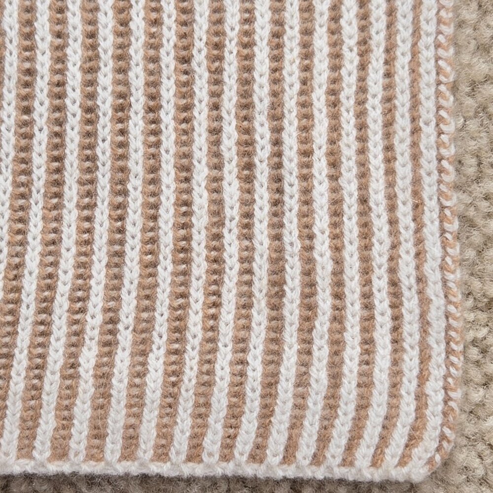 NWT The Cashmere Project Two Tone Ribbed Scarf - Picture 9 of 9